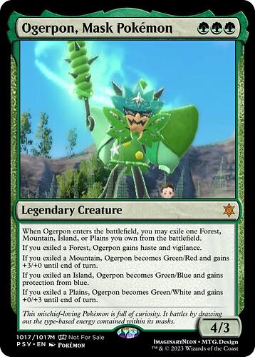 Ogerpon, Mask Pokémon