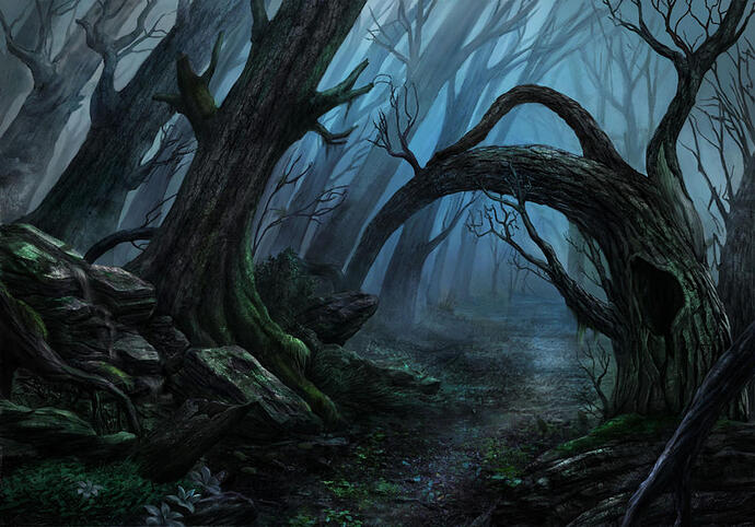 spooky_forest_by_mellon007_d8gj8gv-fullview