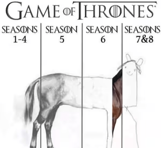 Game of Thrones Horse