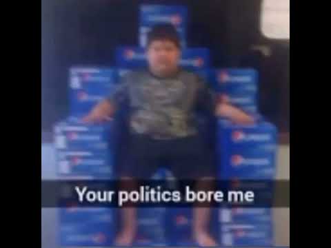 Your Politics Bore Me