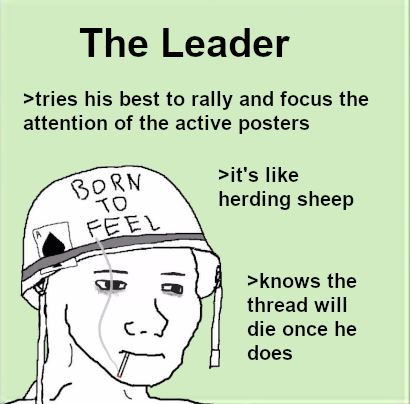 the leader