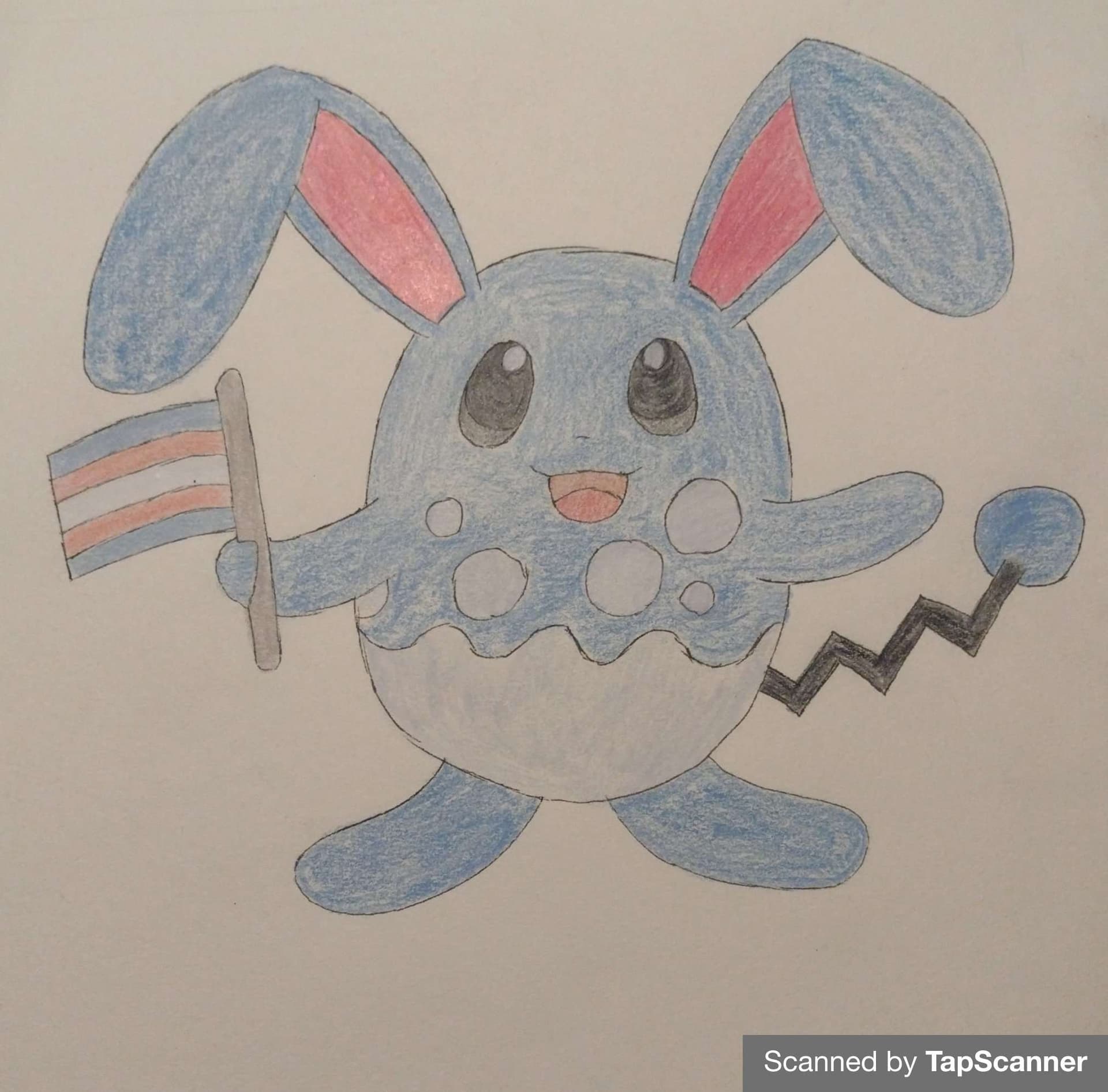 [ART] Azumarill Says Trans Rights - Starete (Stellarete) - Pocket ...